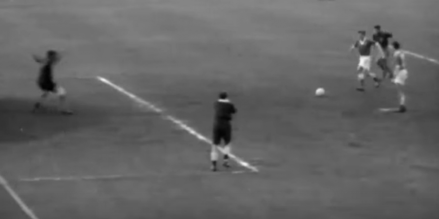 Northern Ireland were taking Messi-style penalties way back in 1957! (watch)