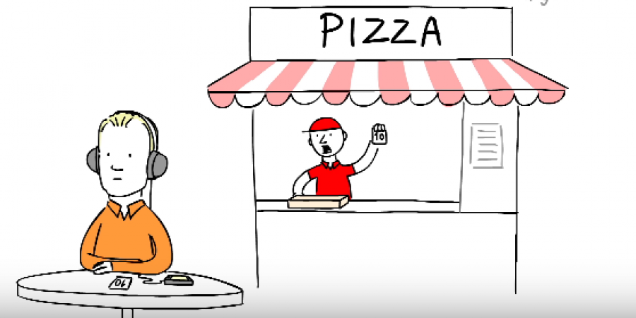 Hectic foreign football commentary with random animations (video)