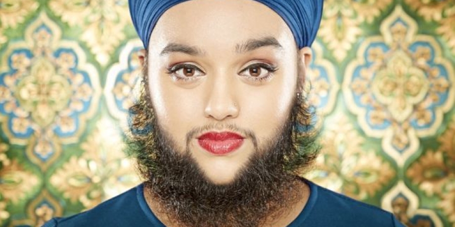 Meet the bearded lady who's proud of her face fuzz