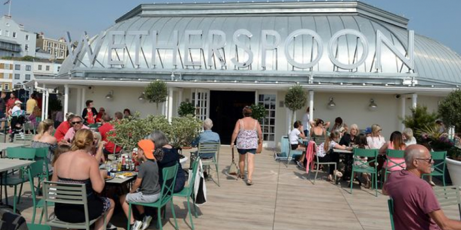 Britain's biggest Wetherspoon's opens it's doors