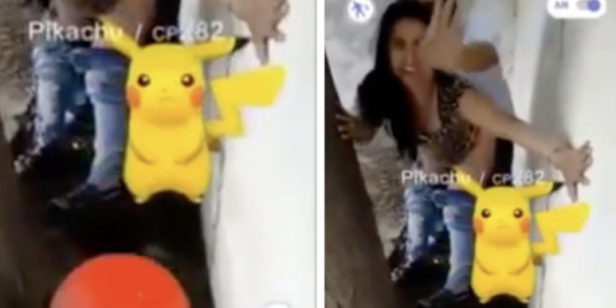 Dude stumbles across couple banging while playing Pokemon Go