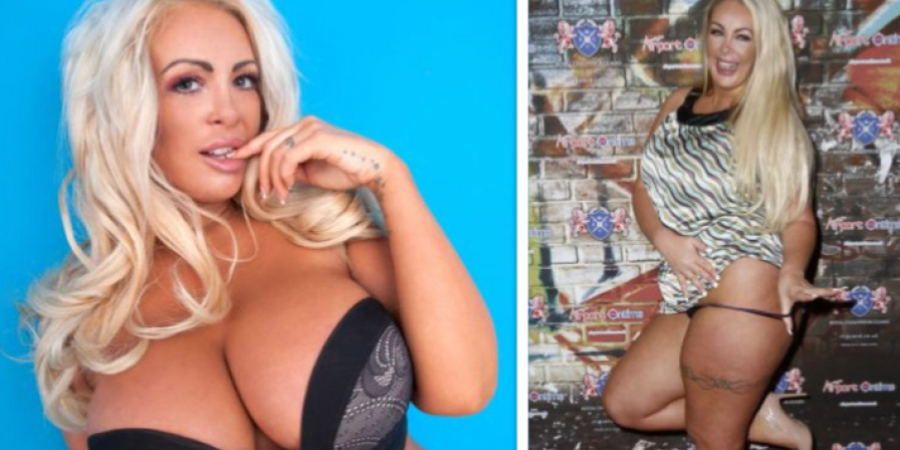 Babestation babe gets her rat out on the red carpet of UK movie premiere