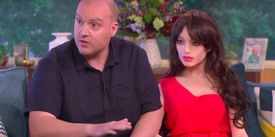 Guy admits to having threesomes with wife and robot sex doll