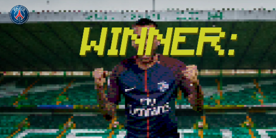 PSG did some nice 8-bit bits for their game against Celtic last night
