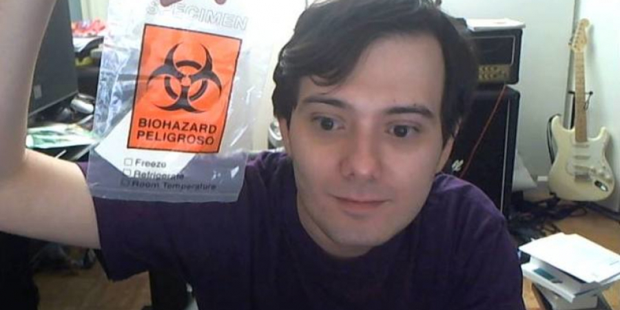 Martin Shkreli just got busted for trying to buy Hillary Clinton's hair