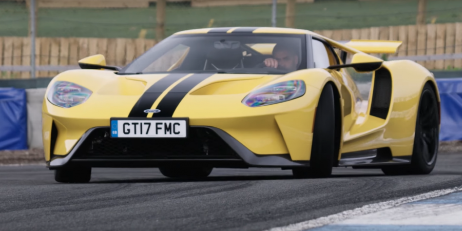 Chris Harris takes the new Ford GT to the track