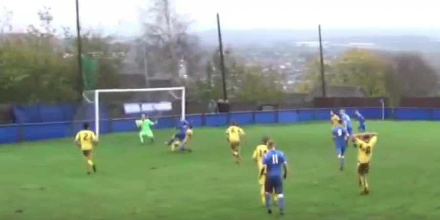 Probably the best minute of football you'll ever see