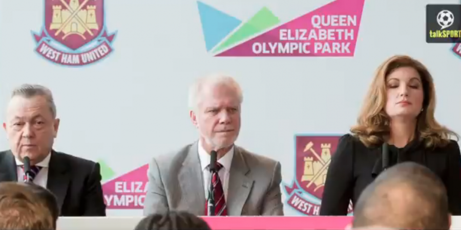 West Ham fan properly lays in to Karren Brady and the Dildo Brothers