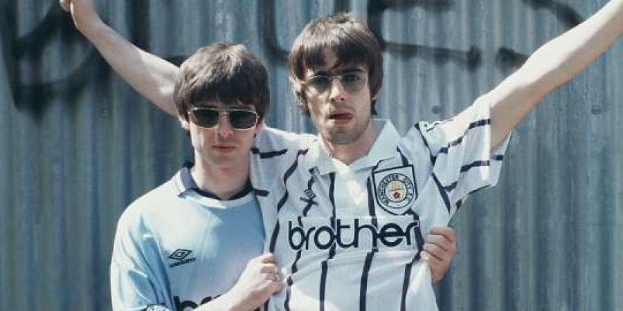 Liam and Noel Gallagher sing a song for record-breaker Sergio Aguero
