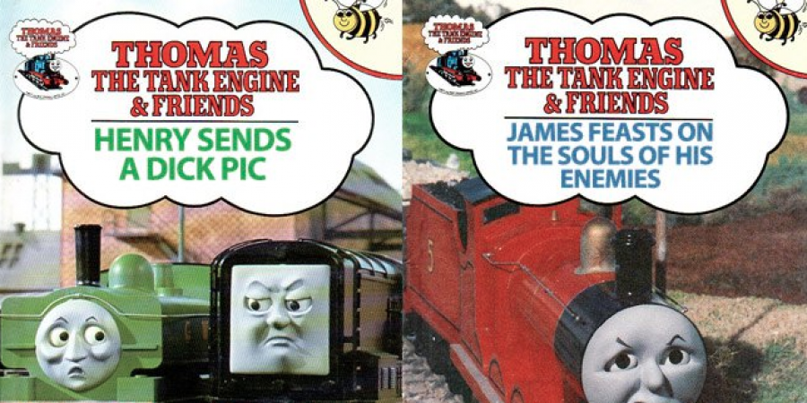 These new Thomas The Tank Engine books seem quite off-key