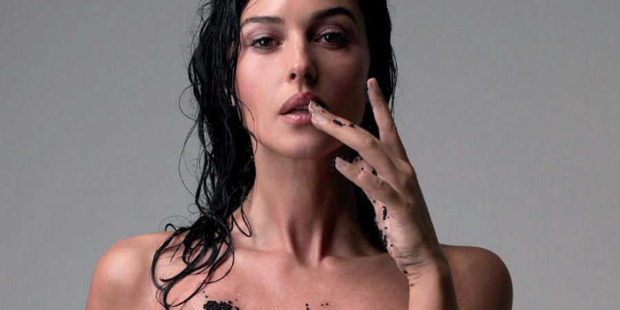 Monica Bellucci is naked in the latest issue of Elle magazine