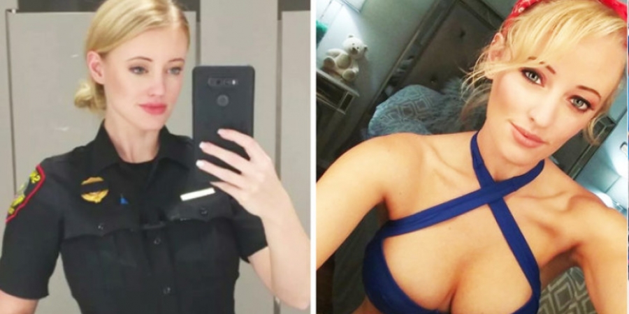 There's a new contender for 'worlds hottest police officer' & she's a fox!