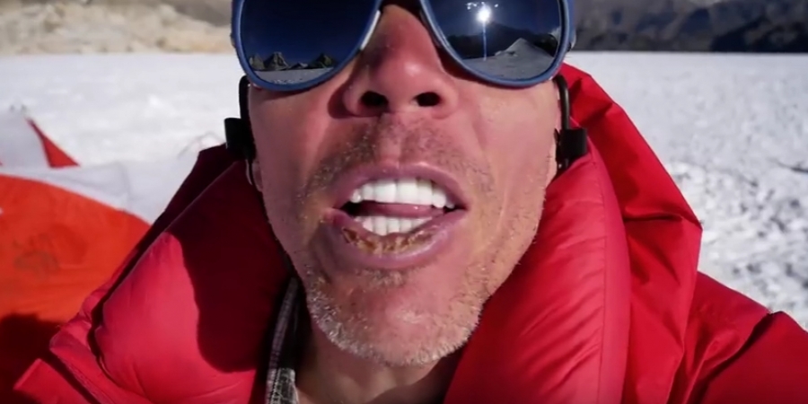 Steve-O climbs Mount Tocllaraju for crazy new TV show