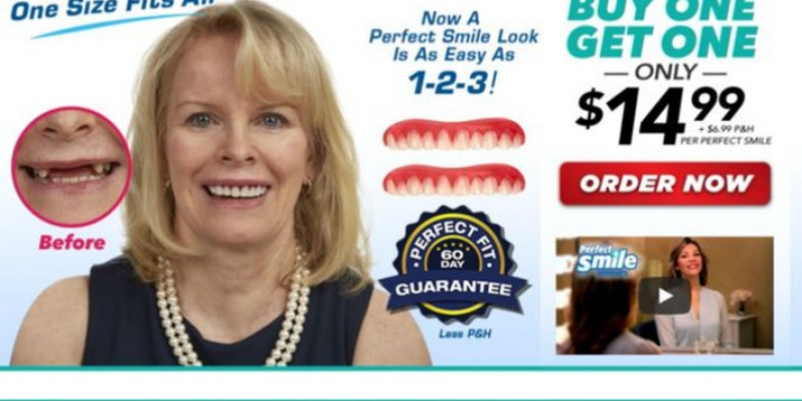 Dude orders 42 quid clip-on veneers & they look worse than you can imagine!