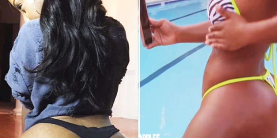 Internet claims pint-sized model has the best ass in the world!
