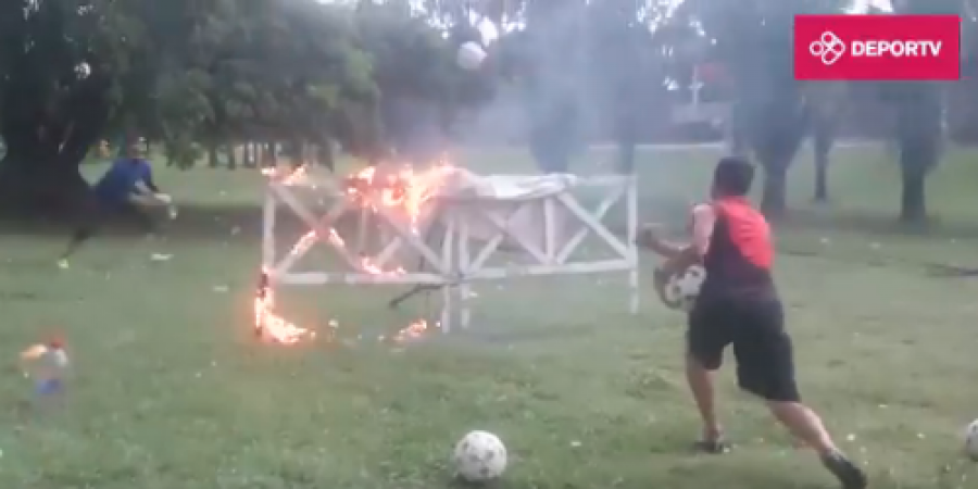 This goalkeeper training regime from Argentina seems pretty intense!