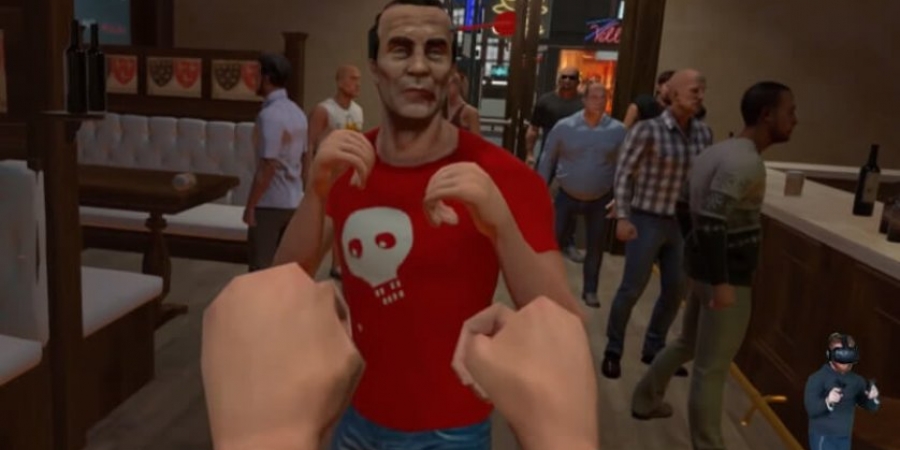 'Drunken Bar Fight' looks like the best VR game ever!