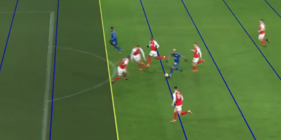 Kelechi Iheanacho scored English football's first VAR goal last night