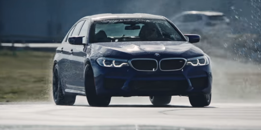 This BMW M5 did an 8 hour long drift!
