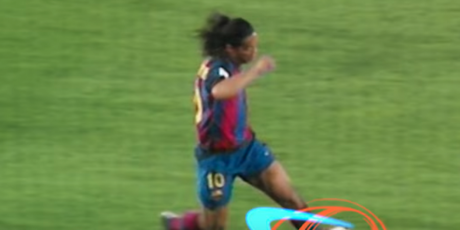 A compilation of Ronaldinho's slickest moves