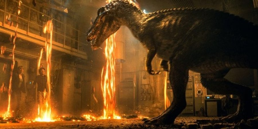 The new trailer for 'Jurassic world: Fallen Kingdom' is finally here!