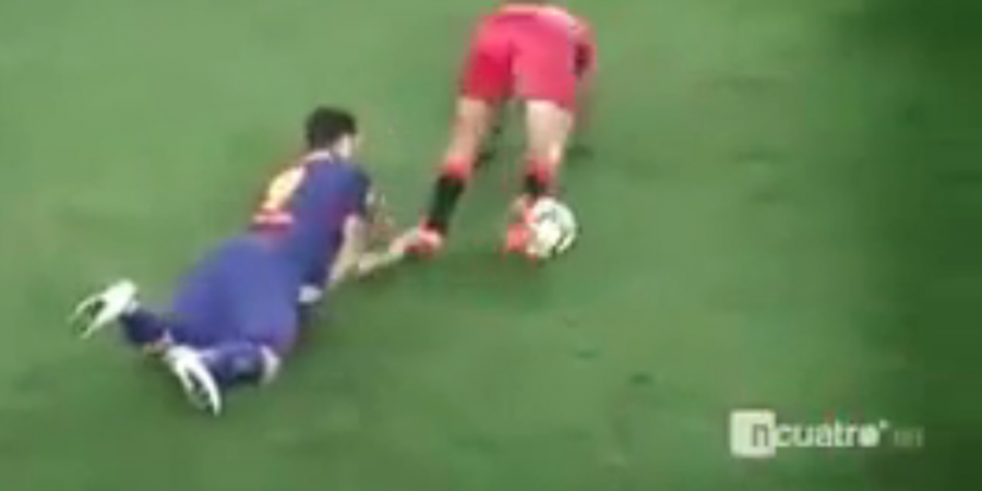 Big fan of Luis Suarez and Jordi Alba deliberately trying to get booked last night