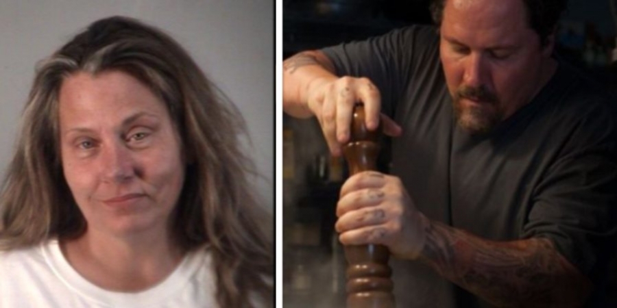 Woman beats the shit out of her boyfriend after he interrupts sex to check on dinner