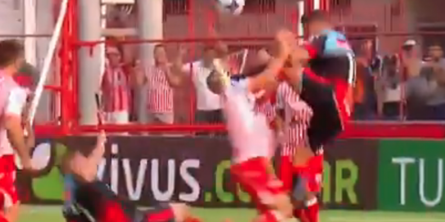 Wanna see a really brutal tackle?