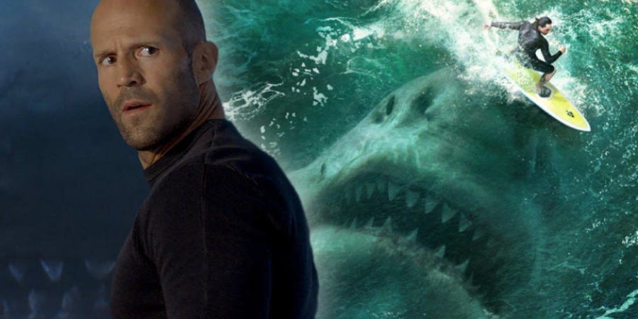 Jason Statham battles the worlds biggest shark in new trailer for 'The Meg'