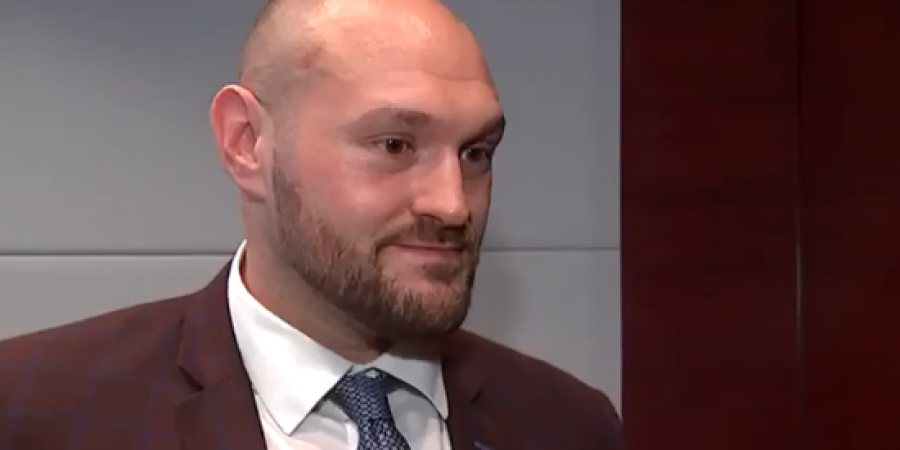 This Tyson Fury interview didn't go well