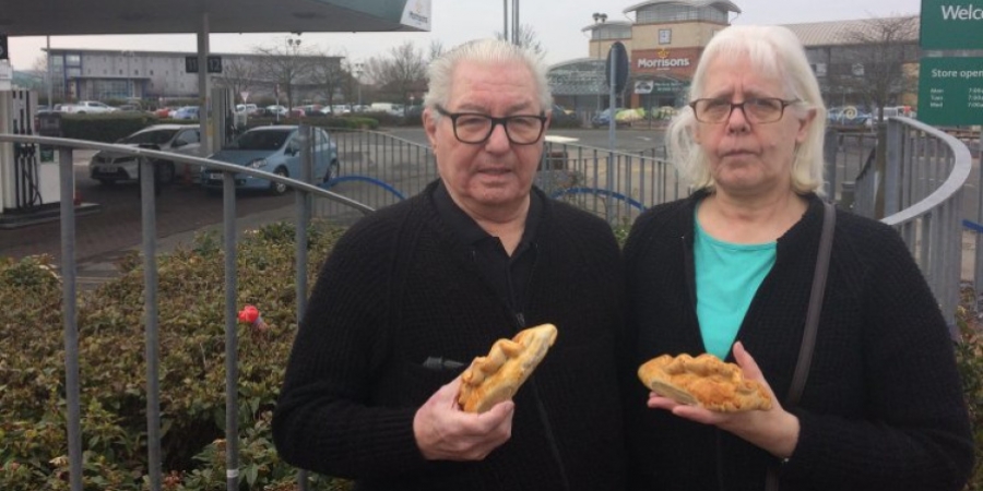 Couple outraged after being banned from buying meat pies from Morrisons before 9am