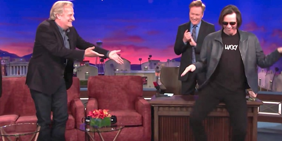 Jim Carrey gatecrashes Jeff Daniels' interview & it's just like 'Dumb & Dumber'