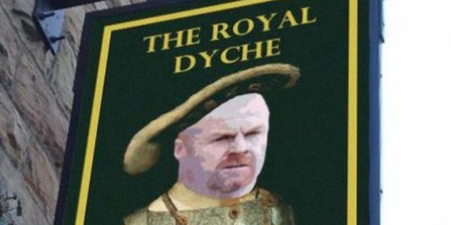 Sean Dyche has had a pub in Burnley named after him