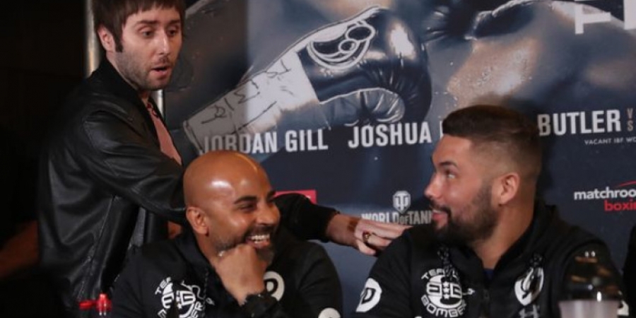 Jay from 'The Inbetweeners' gatecrashes Bellew and Haye's press conference