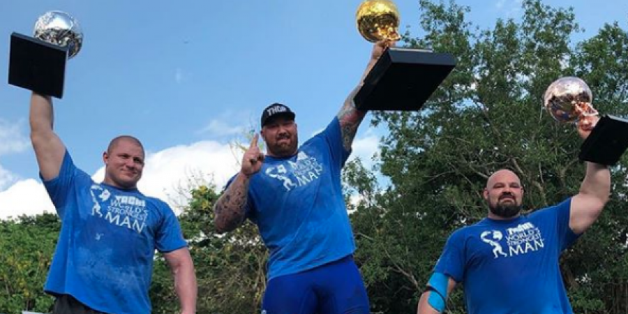 The Mountain from Game Of Thrones is now the world's strongest man