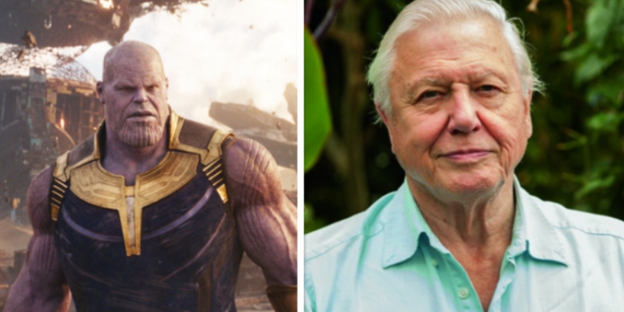 David Attenborough and Thanos have a lot more in common than you'd think