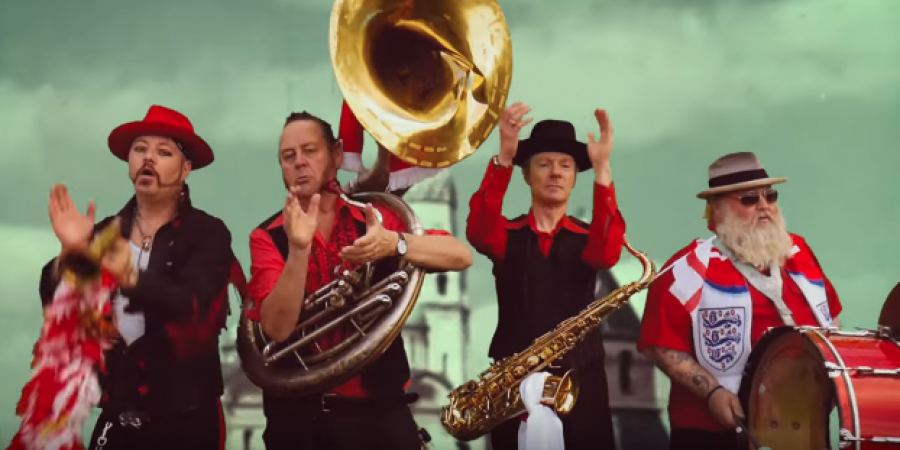 The first of no doubt many England World Cup songs has arrived!