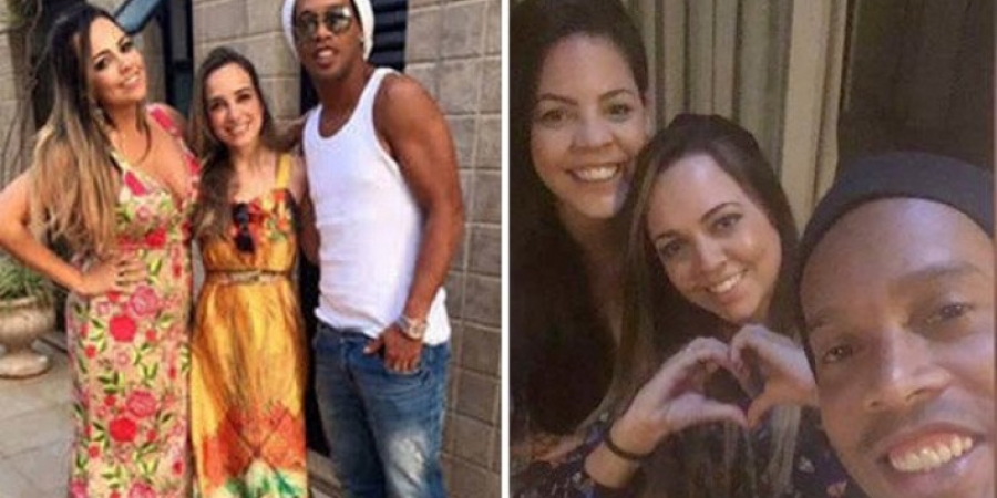 Football legend Ronaldinho plans to marry two women at the same time!