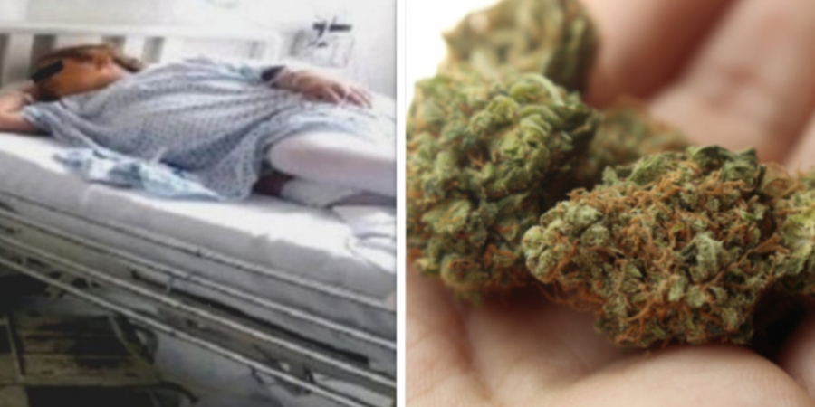 Woman found with 1kg of cannabis up her muff