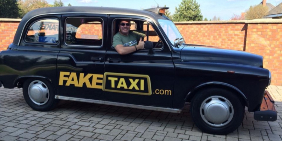 The original Fake Taxi has been stolen!