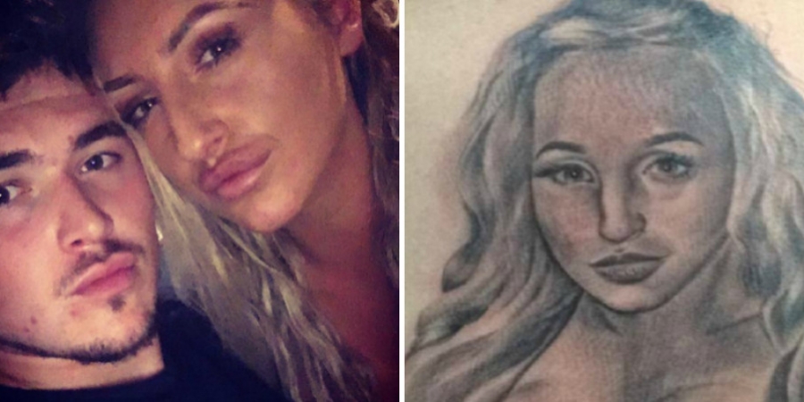 Lad gets tattoo of naked girlfriend on his back & then she dumps him!