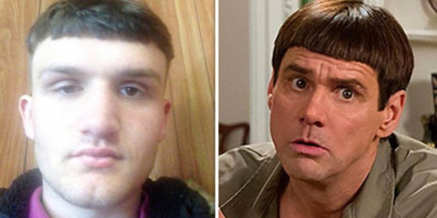 Teen blames barbers for 'bowl head' Dumb & Dumber haircut
