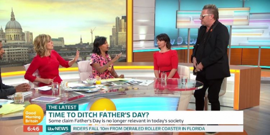 Good Morning Britain hosts stop debate after Fathers4Justice founder wops his balls out live on air