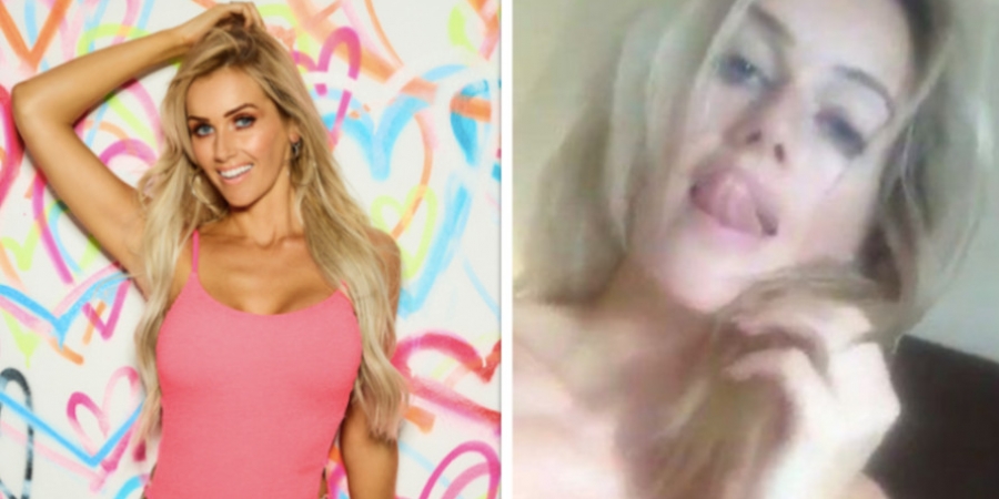 Love Island Laura flaunts her boobs & muff in leaked video