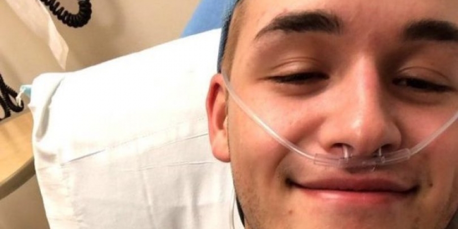 Dude ruptures airway after sucking 10-inch dick!