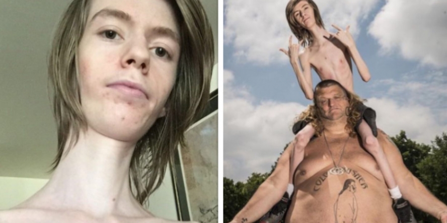 Creepy dude by the name of 'Daddy Long Neck' tells girls to 'wash their tuna boxes'