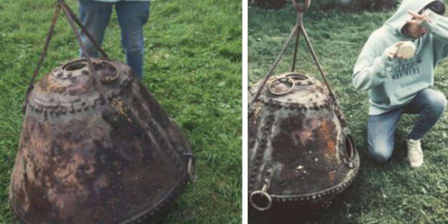 Dude stupidly opens up WWI bomb he found in the river