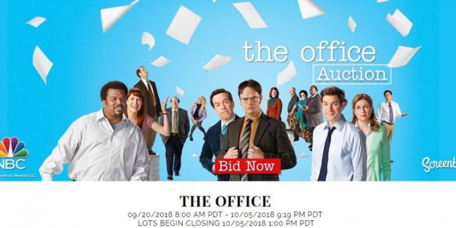 Props from hit show 'The Office' are now up for sale in online auction