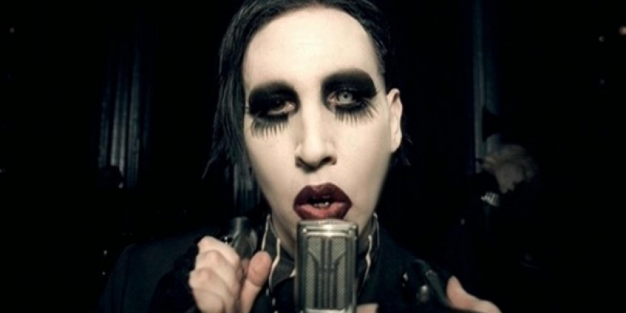 Marilyn Manson's selling a dildo with his face on it