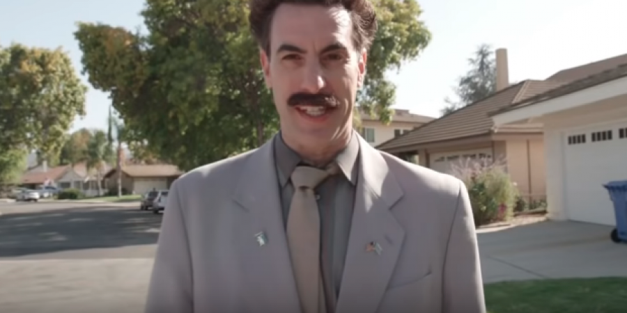 Borat made a comeback to tamper with the midterm elections